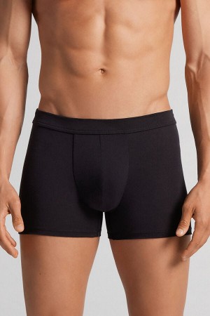 Boxer Intimissimi Modal And Silk Hombre Negras | OSUQH8075