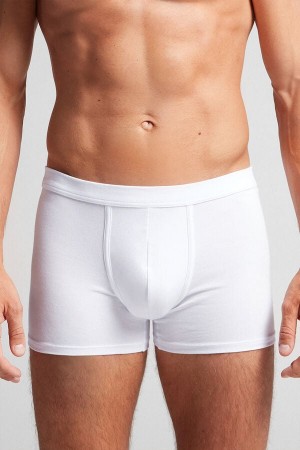 Boxer Intimissimi Superior Cotton Hombre Blancas | MTYAC0287