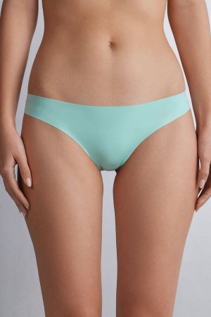 Bragas Intimissimi Brazilian Seamless Ultra Light Microfiber Mujer Verde | DHCTP6390