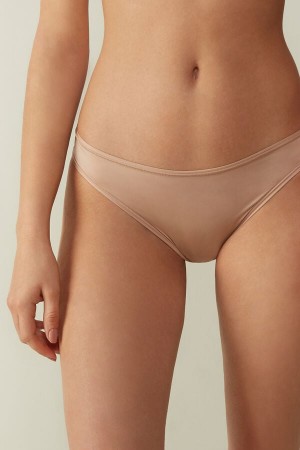 Bragas Intimissimi Brazilian Ultralight Microfiber Mujer Naranjas Beige | JSUBK7841