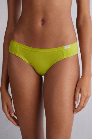 Bragas Intimissimi Cotton Mujer Verde | NJRBX9783