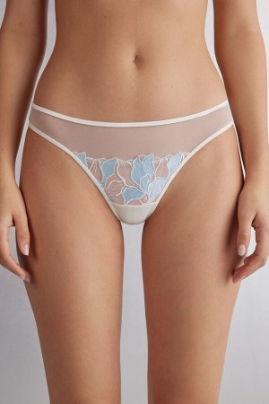 Bragas Intimissimi Eternal Flowerszilian Mujer Azules | JQHWZ1593