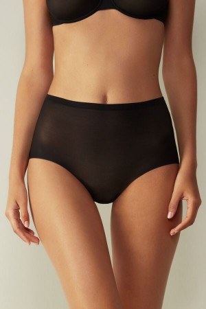 Bragas Intimissimi Invisible Touch Hipster Mujer Negras | EFGHT6802