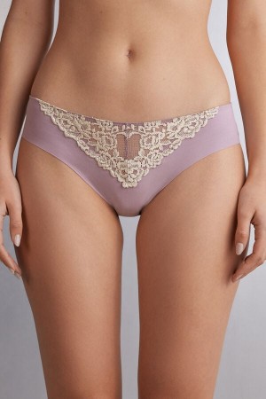 Bragas Intimissimi Pretty Flowers Seamless Cotton Mujer Blancas | PUADN2790