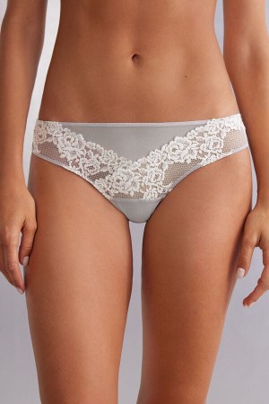 Bragas Intimissimi Pretty Flowerszilian Mujer Gris | BTHYZ9704