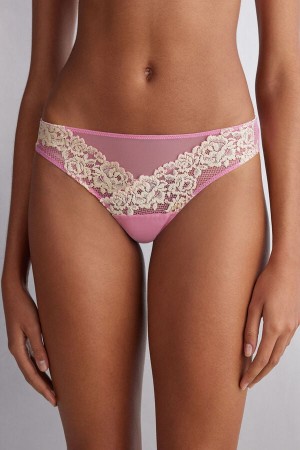 Bragas Intimissimi Pretty Flowerszilian Mujer Rosas Blancas | VJFPB1047