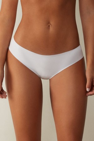 Bragas Intimissimi Seamless Cotton Mujer Blancas | LBVAY1403