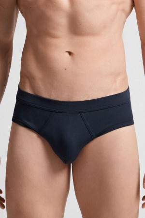 Bragas Intimissimi Superior Cotton Hombre Negras | XIOAW9254