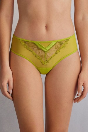 Bragas Intimissimi Sweet Like Sugar Hipsterzilian Mujer Verde | VTCWU6329