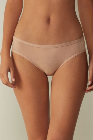 Bragas Intimissimi Ultralight Cotton Mujer Naranjas Beige | AKQNC7234