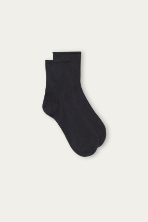 Calcetines Intimissimi Superior Cotton Ankle Hombre Gris Oscuro | XSFHD6973