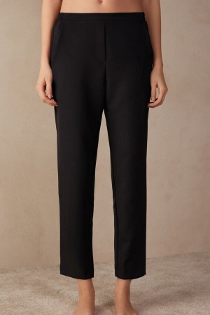 Pantalones Intimissimi TrouPockets Mujer Negras | XANQU4190