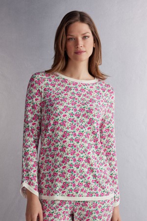 Pijama Intimissimi Life Is A Flower Modal Mujer Multicolor | JQPWX0567