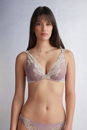 Sujetador Intimissimi Pretty Flowers Giorgia Balconette Mujer Blancas | INGAB6120