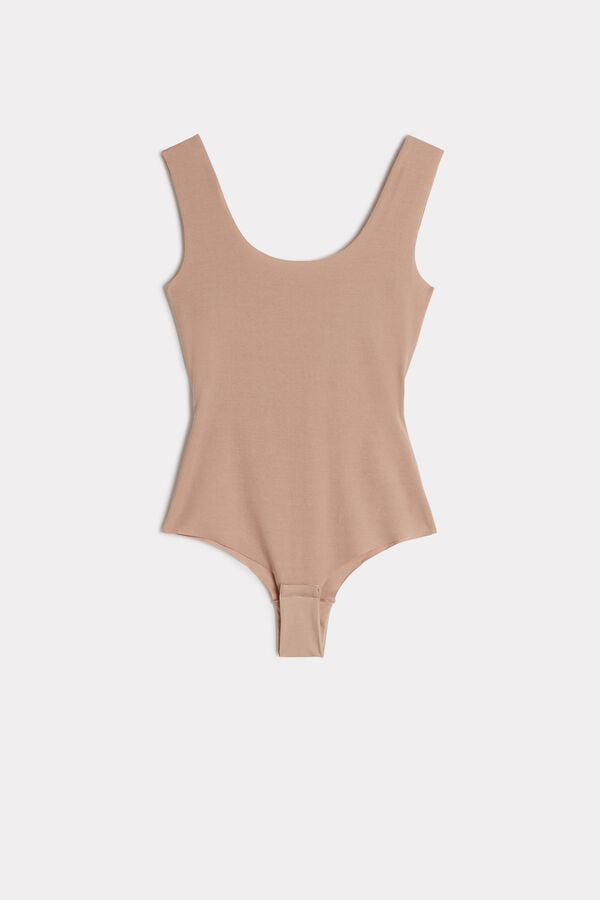 Body Intimissimi Raw Edge Cotton Mujer Naranjas Beige | YVJBP1538