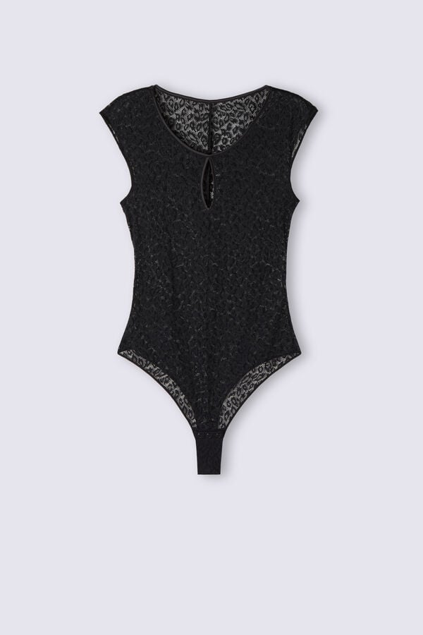 Body Intimissimi Your Wild Side Lace Mujer Negras | MVJCP9603