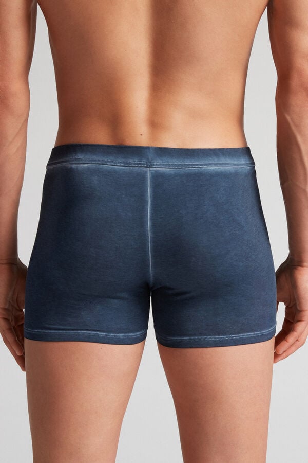 Boxer Intimissimi Natural Fresh Cotton Hombre Azul Marino | RGSBV9371