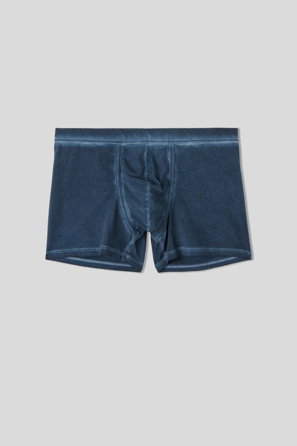 Boxer Intimissimi Natural Fresh Cotton Hombre Azul Marino | RGSBV9371