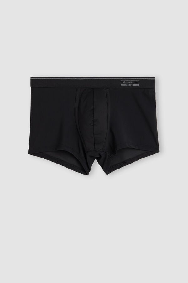 Boxer Intimissimi Super Fresh Micro-Mesh Hombre Negras | NOFSA7349