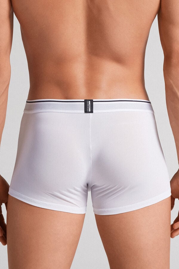 Boxer Intimissimi Super Fresh Micro-Mesh Hombre Blancas | ODHUN9382