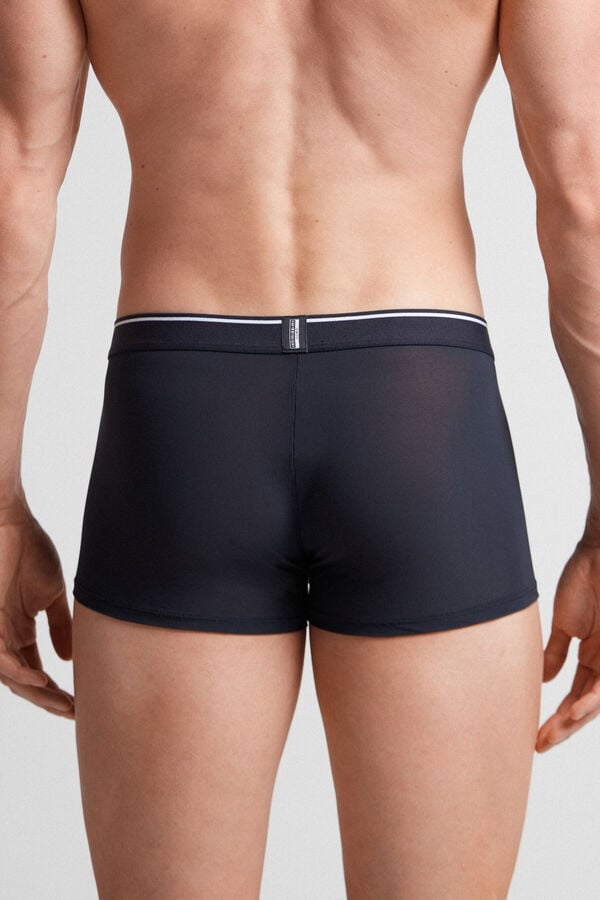 Boxer Intimissimi Super Fresh Micro-Mesh Hombre Negras | WEHUX9612