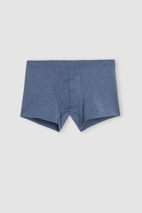 Boxer Intimissimi Superior Cotton Hombre Azules | WQTVF9285