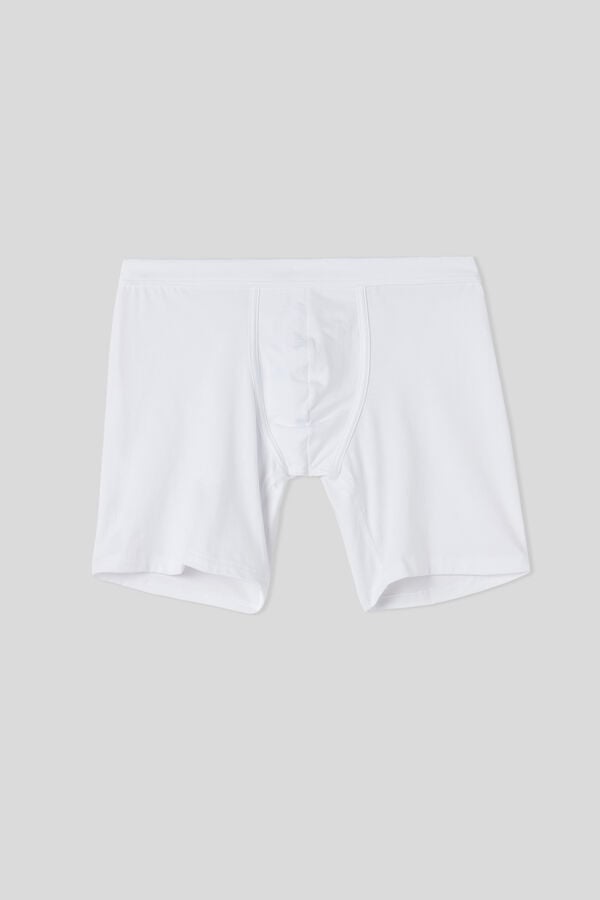 Boxer Intimissimi Superior Cotton Long Hombre Blancas | ENLAW7486