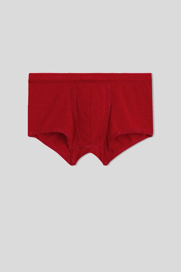 Boxer Intimissimi Superior Cotton With Logo Hombre Rojas Rojas | JTIFK8250