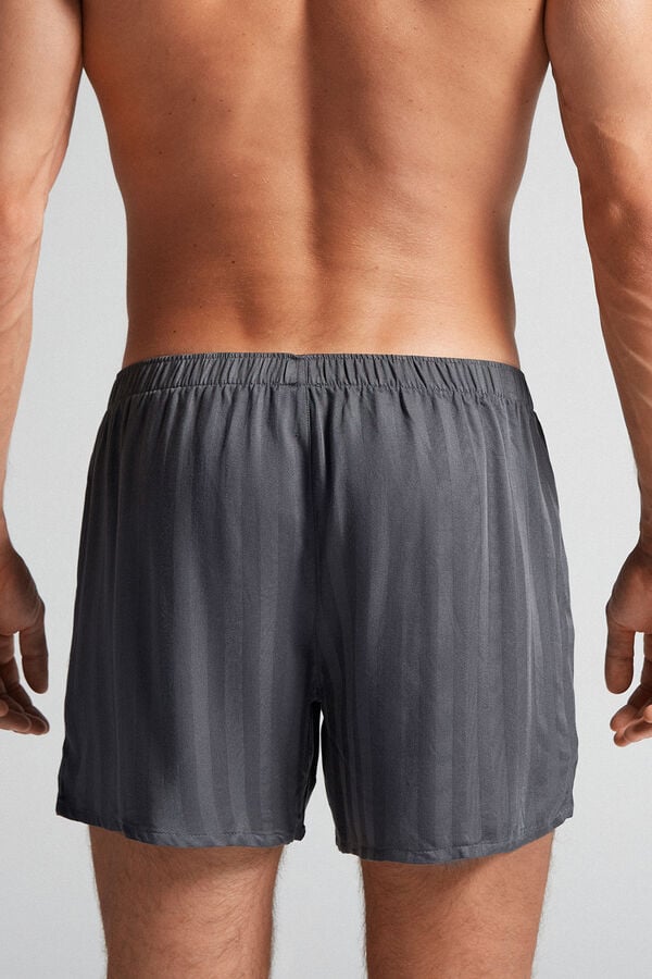 Boxer Intimissimi Woven Modal Hombre Gris | SIHNC5689