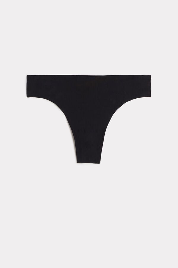 Bragas Intimissimi Brazilian Seamless Ultra Light Microfiber Mujer Negras | SMAFN7461