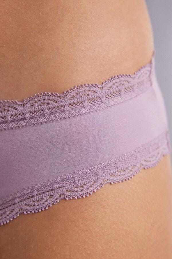 Bragas Intimissimi Cotton And Lace Mujer Rosas | TPYNB1749