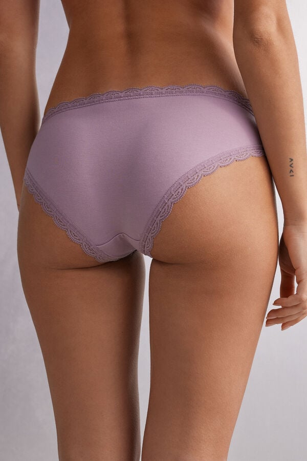 Bragas Intimissimi Cotton And Lace Mujer Rosas | TPYNB1749