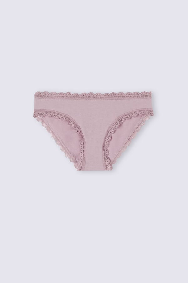 Bragas Intimissimi Cotton And Lace Mujer Rosas | TPYNB1749