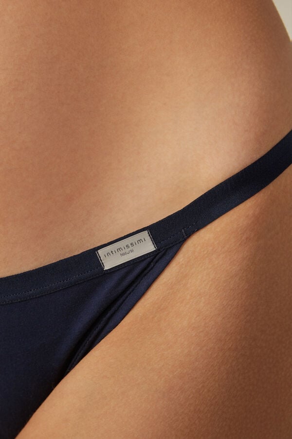 Bragas Intimissimi Cotton String Mujer Azules | EFHPA8649