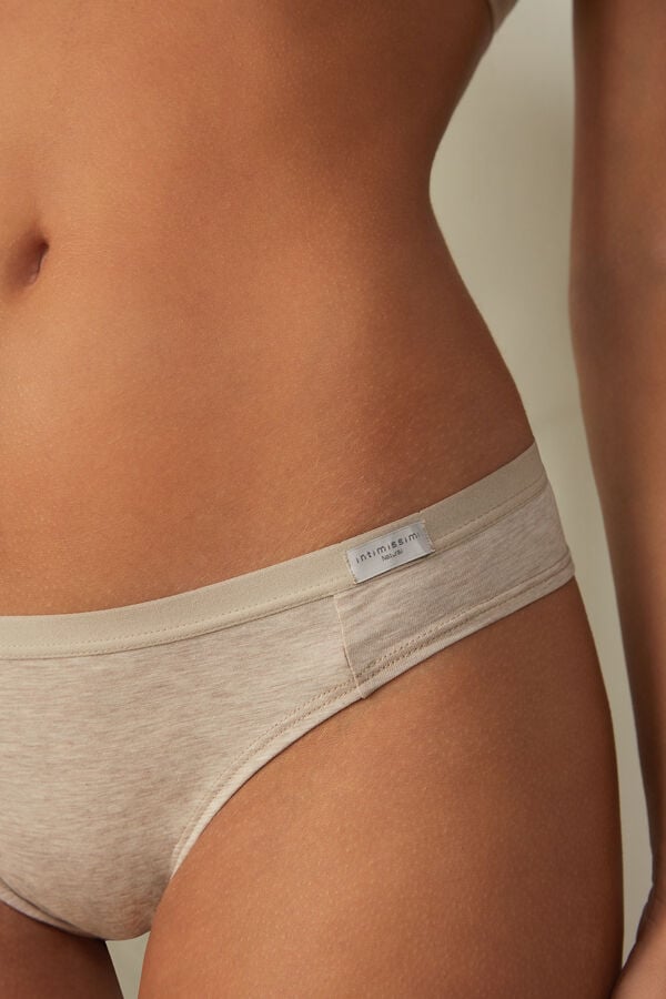 Bragas Intimissimi Cottonzilian Mujer Beige | BPTXG5962