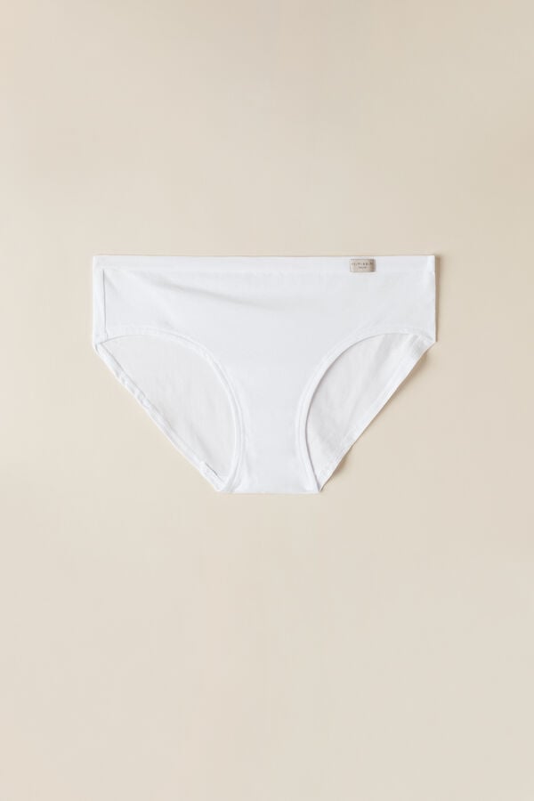 Bragas Intimissimi Cozy Cotton Mujer Blancas | OVRIB5972