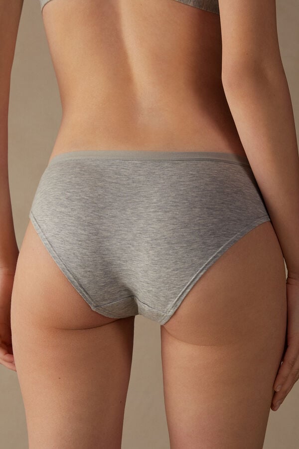 Bragas Intimissimi Cozy Cotton Mujer Gris Claro | APKHX7519