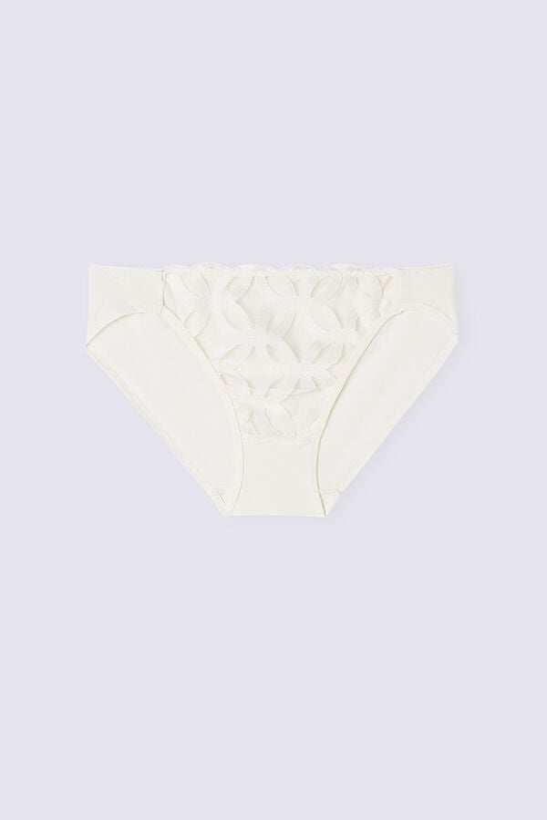 Bragas Intimissimi Crafted Elegance Mujer Blancas | FQVHM7269