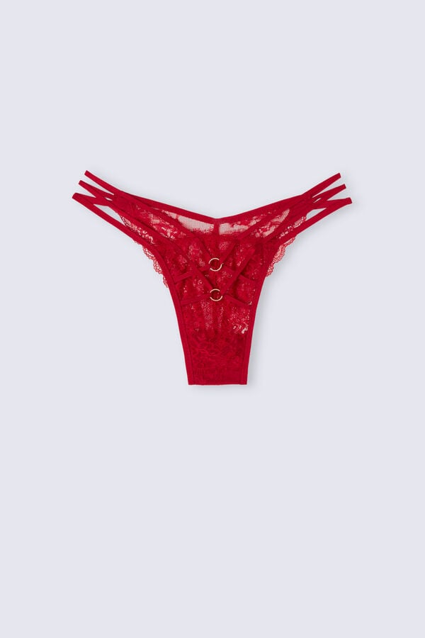 Bragas Intimissimi Intricate Surface ‘80s Stylezilian Mujer Rojas | EMGVK6301