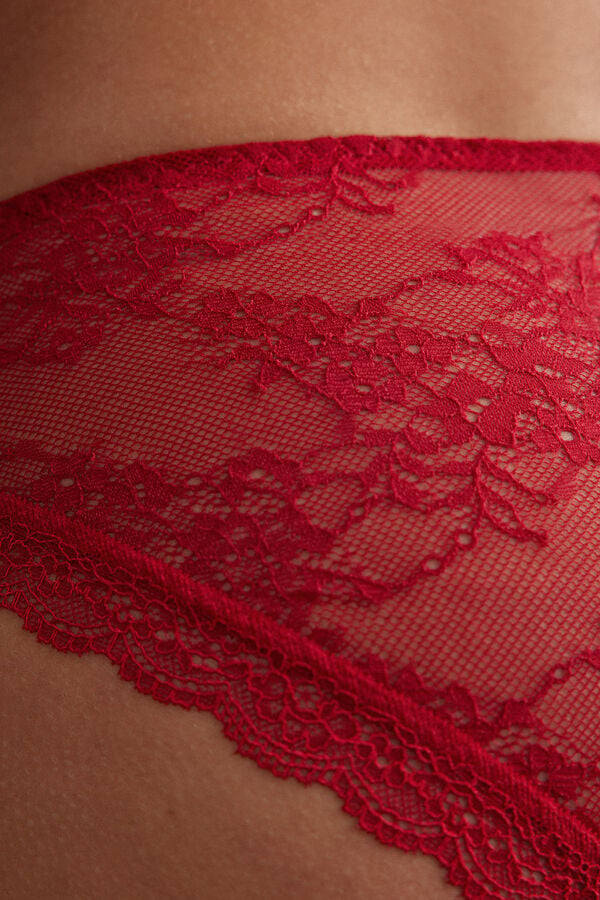 Bragas Intimissimi Intricate Surface Mujer Rojas | UELCK1582