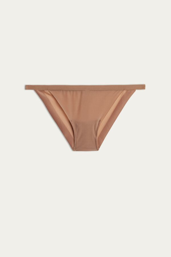 Bragas Intimissimi Invisible Touch String Mujer Beige | AOKJS0792