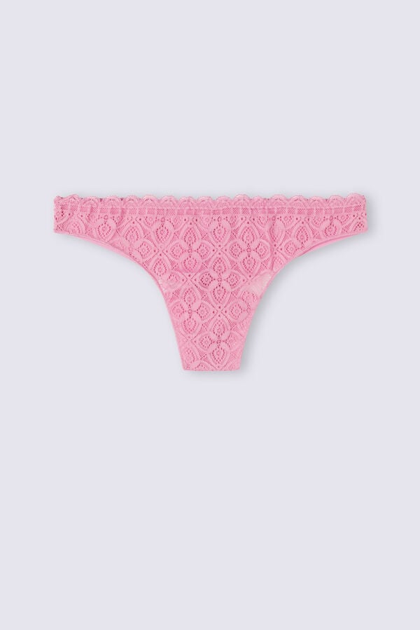 Bragas Intimissimi Lace And Microfiberzilian Mujer Rosas | VXSWU6584