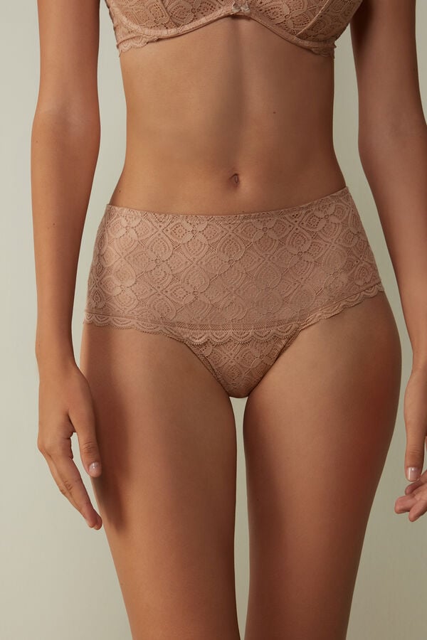 Bragas Intimissimi Lace Hipster Mujer Naranjas Beige | XJYSV0352