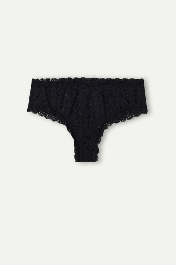 Bragas Intimissimi Lace Hipsterzilian Mujer Negras | WXFZV1342