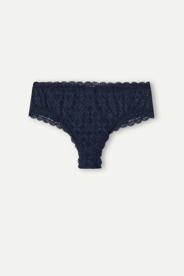 Bragas Intimissimi Lace Hipsterzilian Mujer Azules | ZENXL2659