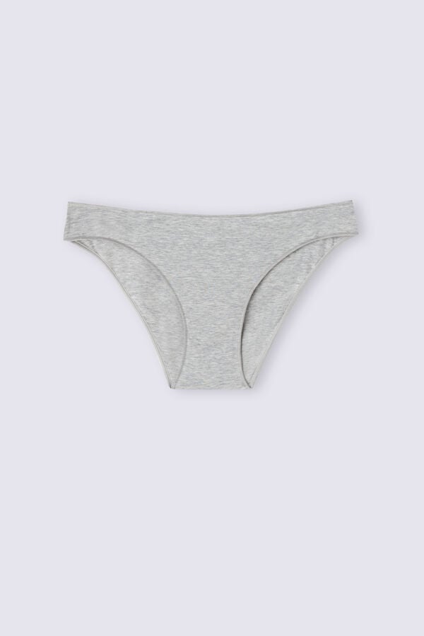 Bragas Intimissimi Low Rise Cotton Mujer Gris Claro | YTULS8157