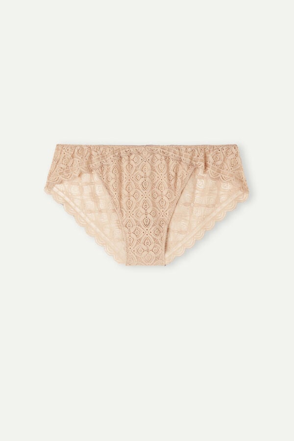 Bragas Intimissimi Low Rise Lace Mujer Naranjas Beige | FNCQE8631