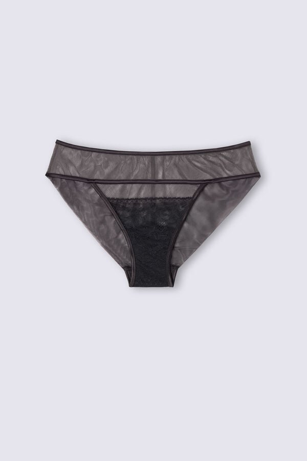 Bragas Intimissimi Luxury Moments Mujer Negras Beige | QNGSB2631