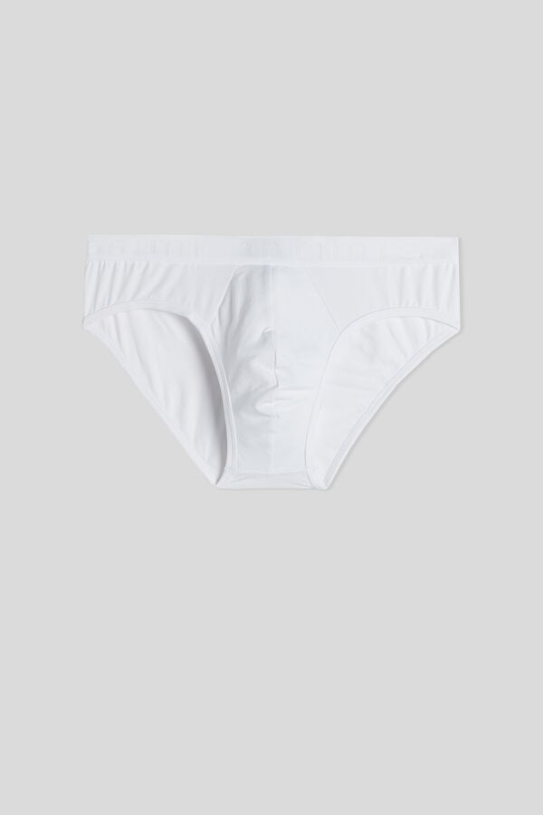 Bragas Intimissimi Microfiber Logo Detail Hombre Blancas | GDRMJ2135