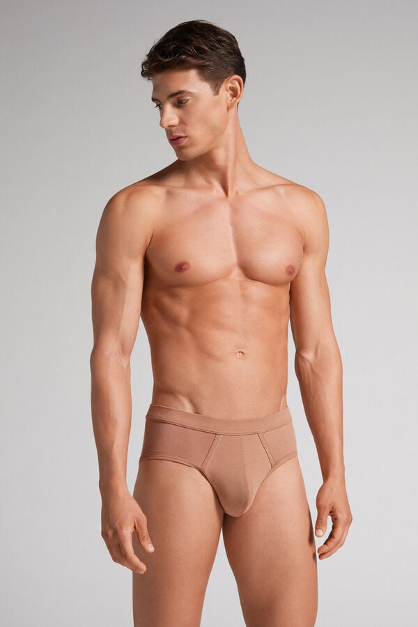 Bragas Intimissimi Natural Fresh Cotton Hombre Beige | PKSBT0948